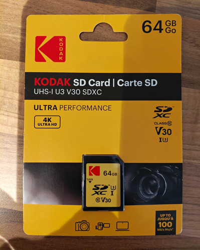 Kodak ultra performance 64gb - kodak,